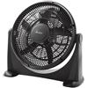 Ardes Ventilatore da Pavimento 5 Pale Diametro 40 cm 3 Velocità Nero AR5A40 Ardes