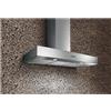 TURBOAIR Cappa Cucina Aspirante da Parete Larghezza 60 cm Inox SOFIA 55915416 TURBOAIR
