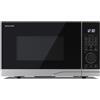 Sharp Forno Microonde Combinato Grill 28 L 900 W Timer Nero/Argento YC-PC284AE-S SHARP