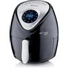Ariete Friggitrice ad Aria 3.5L 1300W 7 Programmi Nero 461600 Airy Fryer Digital Ariete