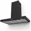 Faber Cappa Cucina Aspirante a Parete Faber 90 cm Nero 325.0618.783 Stilo Comfort