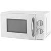 PYRAMIDEA Forno Microonde 20 Litri 700 Watt con Timer Bianco FOM100W PYRAMIDEA