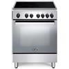 De Longhi Cucina 4 Fuochi Forno Elettrico Multifunzione 60x60 cm Inox DMX 64 VL Delonghi