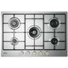 De Longhi Piano Cottura 5 Fuochi a Gas 1 Bruciatore DC 75 cm Inox YLG 75 F De Longhi