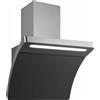 Silverline Cappa Cucina Silverline Aspirante / Filtrante Parete 80x54 cm Vetro/Inox 3433.8