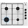 Electrolux Piano Cottura 4 Fuochi a Gas da Incasso 60 cm Bianco Electrolux KGS6404W