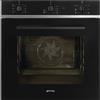 Smeg Forno Elettrico da Incasso Ventilato 70lt 60 cm Cl.A Nero SF64M3VB2 Smeg