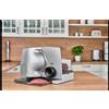 Ritter Affettatrice Elettrica fino1 con Motore Eco, 65 W, Metallico, Griggio