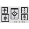 ELLECI Piano Cottura 5 Fuochi a Gas Elleci incasso 86 cm Bianco G68 PGSP90168CS