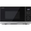Sharp Forno Microonde Combinato Grill 25 L 900 W Timer Nero/Argento YC-PC254AE-S SHARP