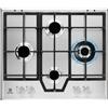 Electrolux Piano Cottura 4 Fuochi a Gas 60 cm in Acciaio inossidabile KGS64562SX Electrolux