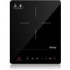 Iseasy Piastra ad Induzione Portatile, IsEasy Piano Cottura Induzione, 2100 W, Timer da