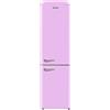 Akai Frigorifero Combinato 250 lt Classe F Rosa Statico Vintage CLASS300KPK Akai