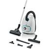 Bosch Aspirapolvere con Sacco 600 W 4 Lt ProHygienic Bianco BGD41HYG1H Serie 4 Bosch