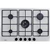 ELLECI Piano cottura a Gas 5 Fuochi 75 cm Smaltato Bianco PGSS75368CB Elleci