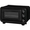 DCG Forno Elettrico Ventilato Fornetto 35 Lt. 1300 W con Timer Nero MBT1035 Dcg