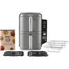 Ninja Friggitrice ad Aria 9.5 Litri 2470 Watt Multifunzione Nero/Grigio SL400EU Ninja