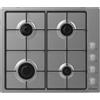 Candy Piano Cottura 4 Fuochi a Gas 60 cm Inox Idea CHW6LX Candy