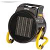 Zephir Termoventilatore Zephir Stufa elettrica Industriale 3000 Watt Nero ZML30P