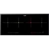 FOSTER Piano Cottura Induzione 4 Fuochi 90cm Vetroceramica Nero Foster Induction Bridge