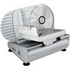 R.G.V. Affettatrice Elettrica RGV Lama 22 cm con Base in Acciaio Ausonia 220