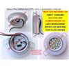 Luci Camper Led Faretto incasso Tondo 2W 12V 6500K Sviluppa 20w Roulotte Bagno