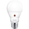 Philips Lampadina LED Goccia 60 W, Sensore Crepuscolare, Attacco E27, 4000K, Non