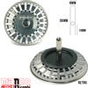 Franke Tappo filtro lavello Franke originale diametro 84 mm. perno 35 mm 133.0042.853