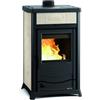 Nordica Extraflame Stufa a Legna Idro 11.1 kW 318 m3 Panna Termorossella Plus Nordica Extraflame
