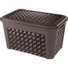 Tontarelli Cesta Portabiancheria 48 Litri Wengè Arianna - 8105407909 Tontarelli