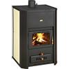Prity Stufa a legna Con caldaia interna Prity WD W24 - 6,1 + 18,2 kW