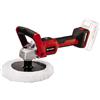 EINHELL Lucidatrice Levigatrice a Batteria 18V Nero Rosso CE-CP 18/180 Li E-Solo Einhell