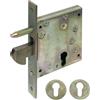 Welka Serratura Porta a Gancio 25 mm con Perno 50 mm 100x130 mm Welka 057.50.00.0