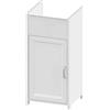 Mongardi Mobile in resina PVC / PP 39x39x80h cm Bianco 7858C98 Mongardi