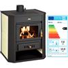 Prity Stufa a legna Con caldaia interna Prity WD W15- 7 + 12 kW