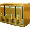 NBrand Cassetta Postale Grande Bronzo Condominio a 4 Posti con Chiave C4