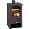 Prity Stufa a legna Prity K2 with niche 10 kW