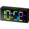 TREVI Orologio Sveglia da Scrivania Digitale LED colore Nero EC 886 NERO Trevi