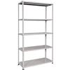 Bizzotto Scaffale Metallo 5 ripiani cm. 100X40X188 h colore Grigio Bizzotto B200G