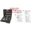 BETA 903E/C170 ASSORTIMENTO CHIAVI A BUSSOLA 1/4" 3/8" 1/2" ACCESSORI 170 PEZZI