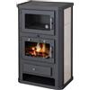 V05 Comfort KF 10 kW: Stufa a Legna con Forno - Potenza e Versatilità Culinaria