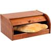 Meeting Portapane Legno con Serrandina 39x25x17h cm Noce Meeting 181