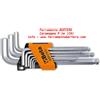 Beta Tools 9 chiavi brugola maschio esagonali ball-point Beta Utensili 96BPC/SC9 Action