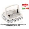 STEFANPLAST Portatovaglioli Orizzontale Tosca Bianco/Palace Blue Stefanplast SF55801