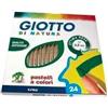 Giotto Confezione 24 Pastello Di Natura Assor Giotto 240700
