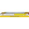 STABILA Doppio Metro Bianco / Giallo / 717 Pezzi 10 Stabila BLGHU2130