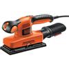 Black & Decker Levigatrice Orbitale Black Decker legno 240W + Valigetta KA320EKA-QS