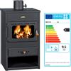 Prity Stufa a legna Caminetto Stufa per riscaldamento Prity K1 9 kw.