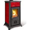 La Nordica-Extraflame Stufa a Legna in Ghisa 6 kW Volume 172 m3 Bordeaux Gemma La Nordica-Extraflame