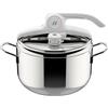 LAGOSTINA Pentola a Pressione Induzione Inox 5 Lt cm 22 Itala Lagoeasy'up LAGOSTINA